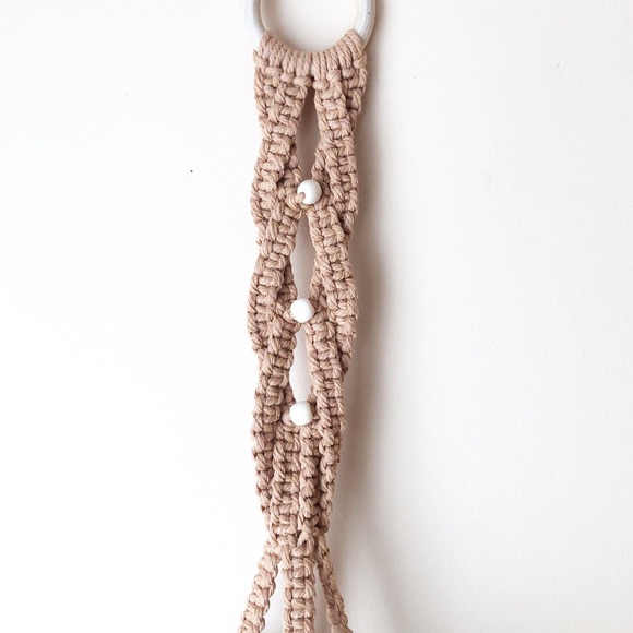 New Handmade Macramé Wall Plant Holder - Picture 8 of 11